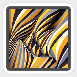 Bridget Riley Sticker